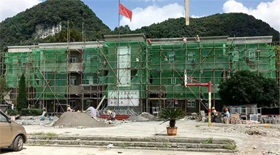 數碼彩學校外墻涂料養護膩子僅需24小時