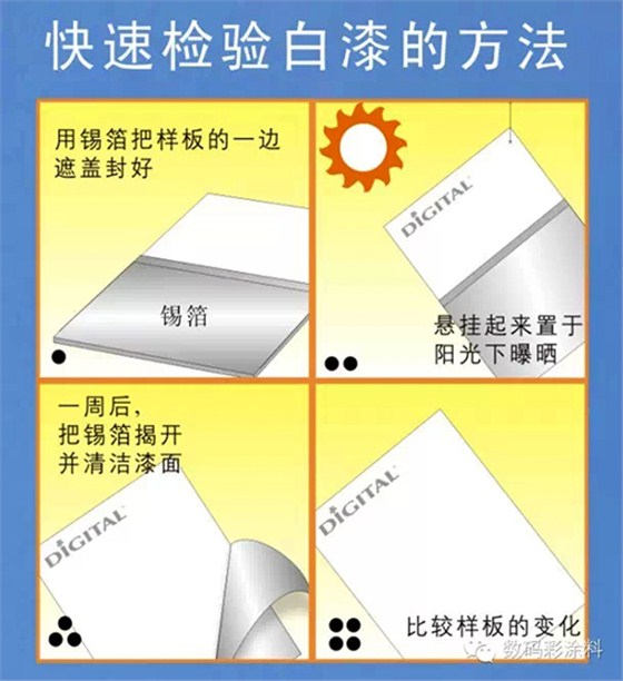 白漆為什么會變黃，原因在哪里？