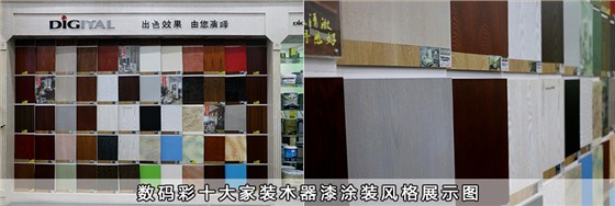 數碼彩十大家裝木器漆涂裝風格展示圖