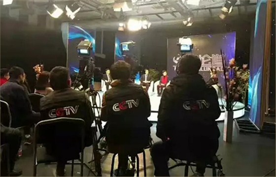 央視《牛商論道》錄制現場