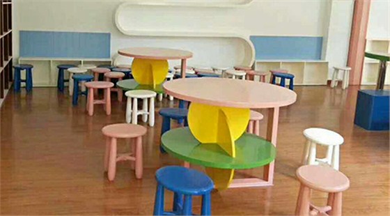 「涂裝案例」水性木器漆給金沙幼兒園孩童綠色就學環境