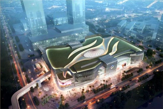 數(shù)碼彩助力順德大良新城建設(shè) 地坪漆涂裝高級(jí)商業(yè)廣場(chǎng)