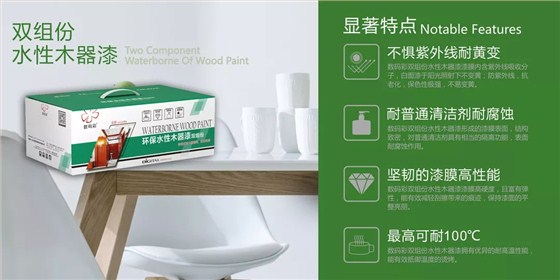 數碼彩雙組份水性木器漆