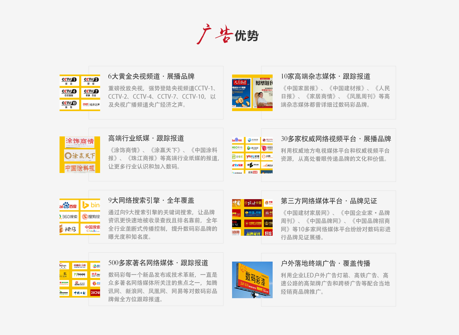 加盟數碼彩-廣告優勢