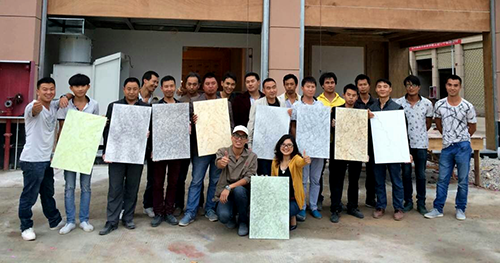 數碼彩安順木器漆施工工藝培訓，演繹出色涂裝效果