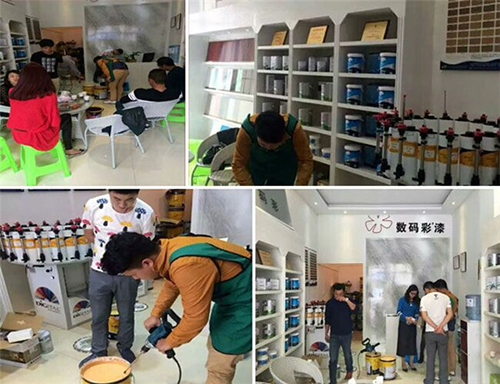 【油漆代理】可喜！數碼彩貴州興義油漆加盟店隆重開業！
