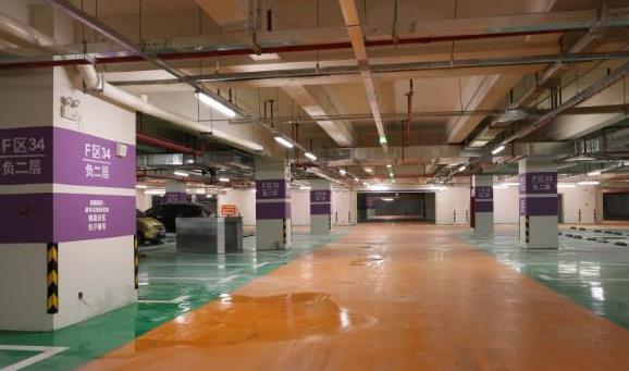 數碼彩助力順德大良新城建設 地坪漆涂裝高級商業廣場