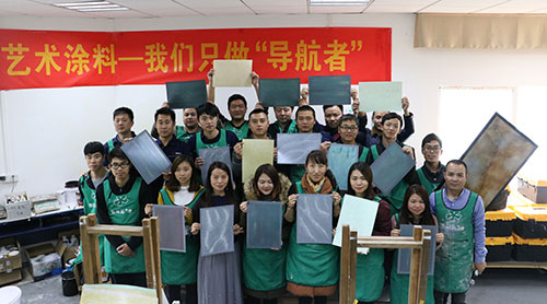 不再“紙上談兵”，數碼彩藝術·墻漆內訓